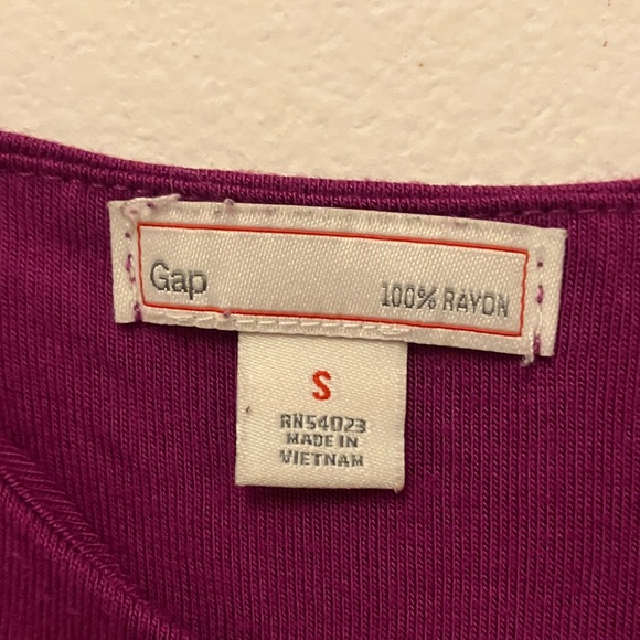 GAP Vibrant fuschia Purple Maxi Dress small - Picture 2 of 6